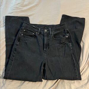 Highest Rise 90s Boyfriend Black Jeans